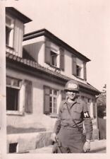 Original WWII Photo 8th ARMORED DIVISION MP MILITARY POLICE ARMBAND Germany 701 for sale  Shipping to South Africa