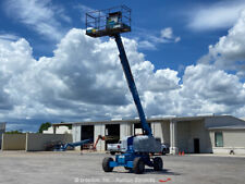 2014 Genie S40 40' 4WD Diesel Telescopic Boom Lift Man Aerial Platform bidadoo for sale  Panama City Beach