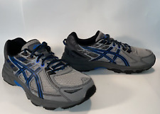 Tenis Asics Gel Venture 6 para hombre talla 11.5 4E gris con zapatos azules para correr T7G3N segunda mano  Embacar hacia Mexico