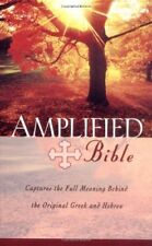 Amplified bible zondervan for sale  UK