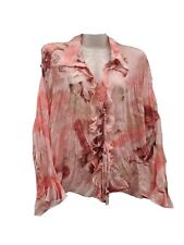Pink floral blouse for sale  SWADLINCOTE