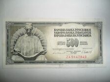 Banconota 500 dinara usato  Reggio Calabria