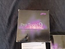 Pro Tools 9 Software 3 Discs & 2 Manuals - (NO Ilok ) - Selling As Is for sale  Shipping to South Africa