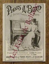 Publicité ancienne pianos d'occasion  Beaumont-de-Lomagne