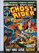 Marvel Spotlight #7 On Ghost Rider (1972) 3ª aparición de Ghost Rider segunda mano  Embacar hacia Argentina