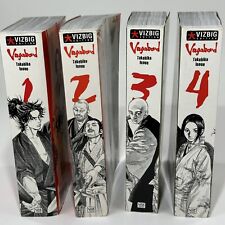 Mangá Vagabond Volume 1-4 Takehiko Inoue Vizbig Edition comprar usado  Enviando para Brazil