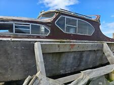 Wooden motor boat for sale  PRESTON
