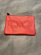 Máscara de óculos floral vermelha bolsa de maquiagem bolsa de lápis bolsa de viagem comprar usado  Enviando para Brazil