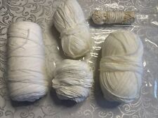 Pack white yarn for sale  Davis