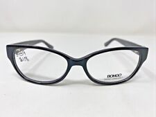 Bongo Eyeglasses Frame B SARI BLK 52-14-130 Black/Blue Print Full Rim Z116 for sale  Shipping to South Africa