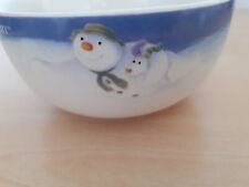 Snowman snowdog bowl for sale  DONCASTER