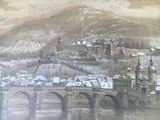 Heidelberg winterbild georg gebraucht kaufen  Eberbach