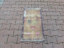 Alfombra pequeña anatolia envejecida, decoración bohemia, alfombra estilo vintage segunda mano  Embacar hacia Argentina