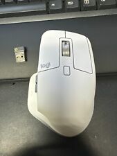 Mouse a laser sem fio Logitech - MX Master 3S com rolagem ultrarrápida cinza pálido comprar usado  Enviando para Brazil