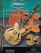 Hofner verythin classic for sale  Flint