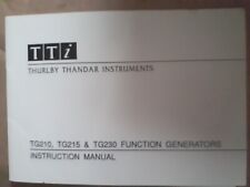 Thurlby thandar tg210 for sale  GLASTONBURY