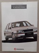 Vauxhall cavalier brochure for sale  BOURNE