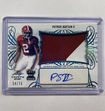 2021 Leaf Trinity Patrick Surtain II Rookie Patch autógrafo platina /75 #PA-PS2 comprar usado  Enviando para Brazil