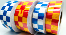 Chequered reflective tape for sale  NEWTON ABBOT