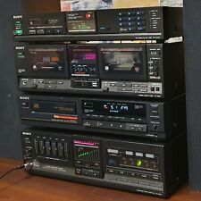 Vintage Stereo System Sony Wieża Hifi oldschool CD, deck, tuner, amplifier, używany na sprzedaż  PL