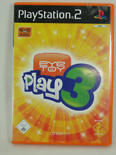 Playstation 2 PS2 Spiel - Eye Toy Play 3 mit Anleitung   comprar usado  Enviando para Brazil