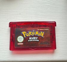 Pokemon Ruby versão GBA autêntico - bateria seca comprar usado  Enviando para Brazil