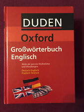 Duden xford großwörterbuch gebraucht kaufen  Neckarau