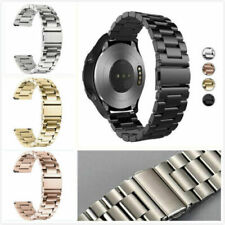 3 Bead Metal Bracelet Wrist Watch Band Stainless Steel Strap For Huawei GT 2 Pro, brukt til salgs  Frakt til Norway