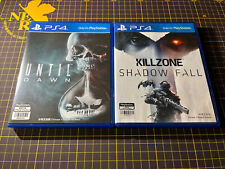 Lote 2 Killzone: Shadow Fall Until Dawn PlayStation 4 PS4 Completo Testado comprar usado  Enviando para Brazil