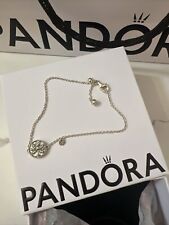 Pandora silver adjustable for sale  BRACKLEY