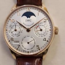 Iwc portoghese calendario usato  Italia