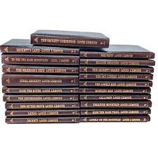 Lote de 20 livros de couro sintético Louis L'Amour série completa com companheiro, usado comprar usado  Enviando para Brazil