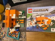 Lego minecraft fox for sale  DERBY