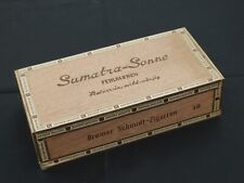 Zigarrenkiste sumatra sonne gebraucht kaufen  Bünde
