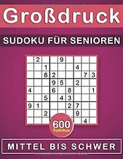 Großdruck sudoku senioren gebraucht kaufen  Berlin