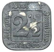 Używany, Notgeld - Berlin OMNIBUS - 2 1/2 fenigów - cynk - moneta awaryjna - ZACHOWANIE ! na sprzedaż  PL