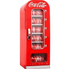 Geladeira de venda automática retrô Coca-Cola máquina 10 latas mini refrigerante refrigerador de Coca-Cola comprar usado  Enviando para Brazil