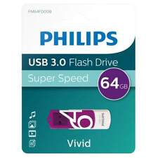 Occasion, Clef usb 64go Philips cle usb 64 go Vivid USB 3.0 Flash Drive high Speed d'occasion  Alzonne