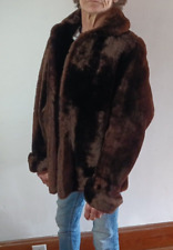 Faux mouton coat for sale  Washington