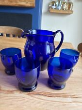 Bristol blue jug for sale  CATTERICK GARRISON