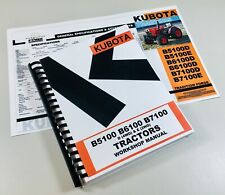 Kubota B7100 B7100D B7100E Tractor Service Workshop Repair Manual for sale  Shipping to Ireland