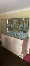 Display cabinets glass for sale  ROCHFORD