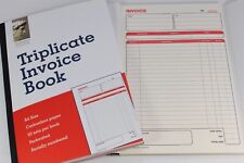 Triplicate carbonless invoice for sale  LONDON