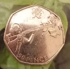 Olympic 50p shooting for sale  CROYDON