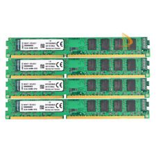 Memória RAM desktop Kingston 4x 4GB Intel CPU 2Rx8 PC3-10600 DDR3 1333Mhz DIMM US$ 4 comprar usado  Enviando para Brazil