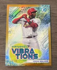 2022 Bowman Jordan Walker Virtuosic Vibrations Gold Insert 14/50 #VV-13 Cardinal for sale  Shipping to South Africa