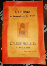 Menuiserie catalogue machines d'occasion  Gençay