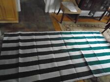 Sunbrella striped green for sale  Riverside