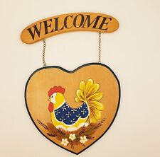 Vintage welcome sign for sale  Avon