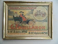 Ancienne publicité voitures d'occasion  Les Ollières-sur-Eyrieux